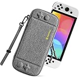 tomtoc Slim Case pour Nintendo Switch / OLED, étui de Protection pour Switch avec 10 Cartouches de Jeux, étui Rigide Portable