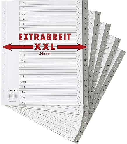 Set Divisori XXL Per Raccoltori - 12 Pezzi A4+ In PP Colorato, Made In Germany - Foto 6