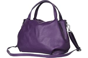 Ambra Moda bolsa de mano, bolsa de hombro para mujer de piel GL023