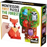 Headu Montessori First Puzzle The Forest (2-4 Yaş)