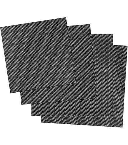 Piastra In Fibra Di Carbonio 3K Twill 100x200x0.5mm | Opaca Per Fai Da Te E Riparazioni - Foto 2