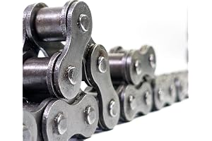 Rullkedja 10B-1 enkel 5/8 tum – 3 meter – ozdowski – högpresterande drivkedja för industrimotorer – specialstål DIN ISO 606 – inkl. låslänk