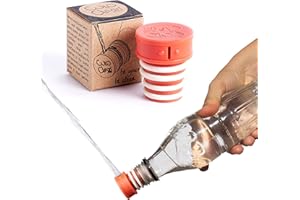 CULOCLEAN.COM CuloClean Bidé De Mano para WC. Hecho en España. El bidet portátil más discreto. Compatible con cualquier botella de plástico. Ducha sanitaria o de viaje, tapón acoplable. (1pcs Coral)