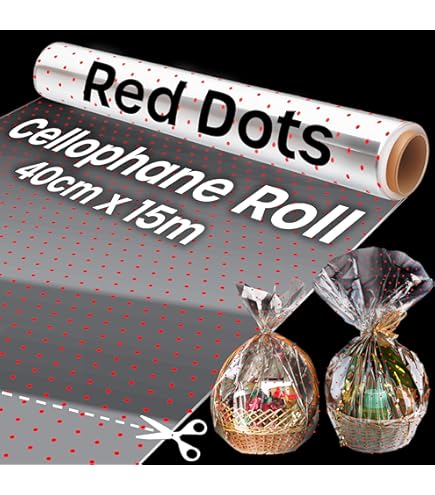 American Greetings 75 sq. ft. Christmas Cellophane Wrap American Greetings 75 sq. ft. Christmas Cellophane Wrap