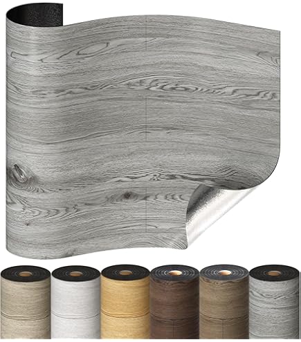 Bodenmaster PVC Bodenbelag Holz Optik - 400x400cm Rustikal Hell