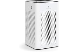 MEDIFY AIR Medify MA-25 Air Purifier with H13 HEPA filter - a higher grade of HEPA for 500 Sq. Ft. Air Purifier | Dual Air Intake | Two '3-in-1' Filters | 99.9% removal in a Modern Design - White