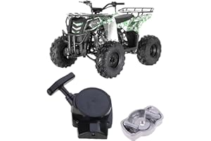 Esshogo 1set 26CC 1E34F decespugliatore tagliasiepi avviamento con puleggia di Ricambio per Mitsubish CG260 BC260 Set, quadrante per Tosaerba Nero