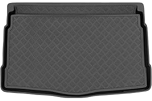 M MOTOS MOTOS Kofferraumwanne Kofferraummatte passt für Volkswagen Golf VIII ab 2019 Kompletter Schutz für Ihr Auto bei Allen Wetterbedingungen mit perfekt passenden kofferraummatten