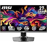 MSI 26,5" MPG 272URX QD-OLED, Gaming Monit&ouml;r, UHD, 16:9 Flat, QD OLED, 240HZ, 0.03ms, G-SYNC Compatible, Siyah