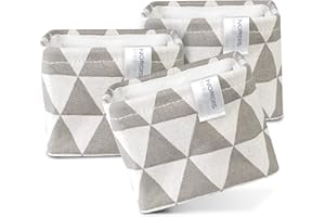 NORDIS DESIGN Kleine Aufbewahrungskörbchen 3er Set (11x11x9cm), Mini Aufbewahrungskorb klein als Aufbewahrungsbox Bad, Organizer Wickelkommode & Aufbewahrungskorb Küche beige-creme