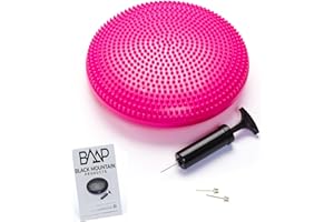 Black Mountain Products - Disco de Equilibrio de Ejercicio con Bomba de Mano