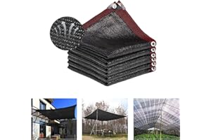 SAITUMA Toldo, Red de sombreo con Ojales Protección UV 95% Antipolvo Redes para pérgolas, jardín, Invernadero, Exterior 2X3m