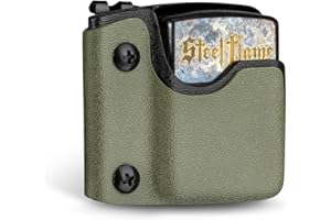 TACTICAL GEEK TX2 Encendedor Titular, encendedores de Almacenamiento de protección Titular, Encendedor Titular, más Ligero cinturón Z-Clip Clip de cinturón, Verde