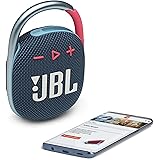JBL Clip 4, Wireless Ultra Portable Bluetooth Speaker, JBL Pro Sound, Integrated Carabiner, Vibrant Colors with Rugged Fabric