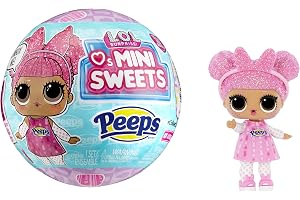 L.O.L. Surprise! Loves Mini Sweets Peeps - Cute Bunny, begränsad upplaga med vårtema, samlardocka med 7 överraskningar, från