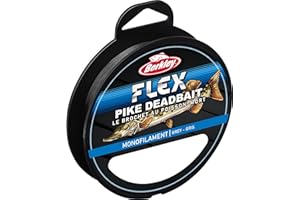 ‎BERKLEY Berkley Flex SS Monofilament Fishing Lines - Strong, Low Memory, Easy to Knot Very Abrasion Resistant, Salt Water Resistant - Perfect for Saltwater and Freshwater