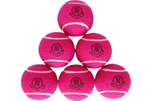 MARIB Cricket Tennis Balls- Heavy Rubber Tennis Balls for Cricket & Tennis Practice