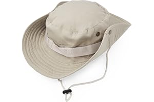 UltraKey Chapeau de Soleil à Large Bord Extérieur, Style d’armée de Combat Classique Jungle Chapeau de Soleil pour Pêche,Chasse,Camping