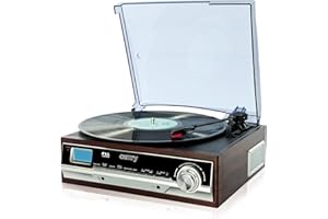Platine Vinyle Camry CR-1113 (Marron)