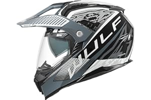WULF STRATOS GLOVES Wulfsport OPTIMA Helmet Adult Motocross Helmet - Black L (59-60cm)