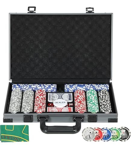 Set Da Poker 500 Gettoni In Valigetta In Alluminio - Foto 5