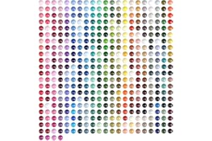 ARTDOT Diamond Painting Accesorios, 89,000 Piezas 445 Cuentas Redondas de DMC Colores para Kits de Pintura Diamante Manualidades para Adultosz