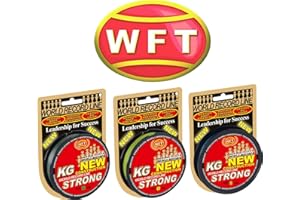 WFT KG Strong 300m 0,18mm 22kg, geflochtene Schnur, Meeresschnur, Angelschnur, Geflechtschnur