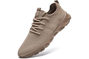 Damyuan Męskie buty do biegania, chodzenia, tenisa, na co dzień, na siłownię, do fitnessu, sportowe, modne, lekkie, wygodne, do pracy, na zewnątrz, płaskie buty do joggingu