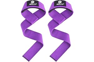 NEALFIT Lifting Straps for Weightlifting, Wrist Straps for Weightlifting, Deadlifts, Bodybuilding, Strength Training, Weight Lifting Straps for Men&Women