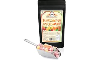 ‎RED DEVILS TASTE Braunschweiger Frucht Mix Bonbons wild gemischt - nicht scharf - Hotskala: 0 - RED DEVILS TASTE