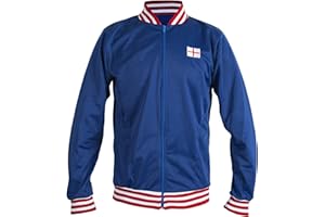 JL SPORT England 1966 Retro Football Jacket Classic Vintage Tracksuit Jumper Man Top-Replica