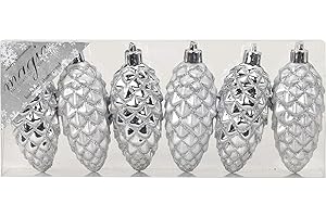 MAGIC THE GATHERING ROLLER ozdoby choinkowe - srebrne - 6 szyszek - 9 cm