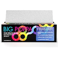 Extra Breite Haarfolie 12,7 Cm X 100 M – Mit Integrierter Klinge, Für Highlights & Balayage (Rose)