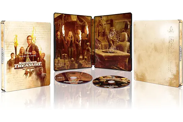 La Busqueda 1 (Steelbook) (National Treasure) (2004) (Jon Turteltaub) (4K UHD + Blu-ray)