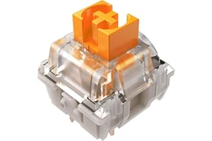 ‎RAZER Razer Mechanical Switches Pack - Orange Tactical Switch (3. Gen, Optimiert für Gaming, Transparentes Switch-Gehäuse mit LED-Linse, Lebensdauer von 100 Mil. Tastenanschlägen, 3-polige Anschlüsse)