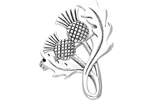 JEWELLERYBOX Sterling Silver Thistle Brooch