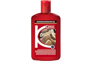 Kimicar 2490250 Creampel Crema hidratante y regeneradora para Asientos de Cuero, 1 Frasco de 250 ml, Color Beige