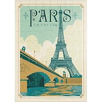 Puzzle Frankreich Nizza Vintage Poster – 1000 Teile Für Erwachsene, Inkl. Referenzposter, Made In USA