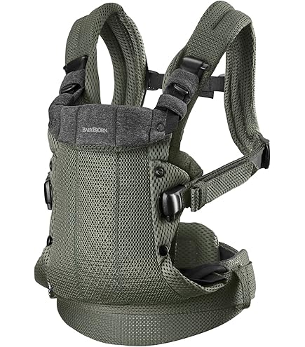 BabyBjörn Baby Carrier Harmony, Light Grey, Woven Mélange | 3-in-1
