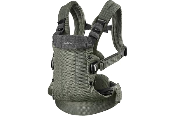 BabyBjörn Porte-bébé Harmony, Mesh 3D, Vert foncé