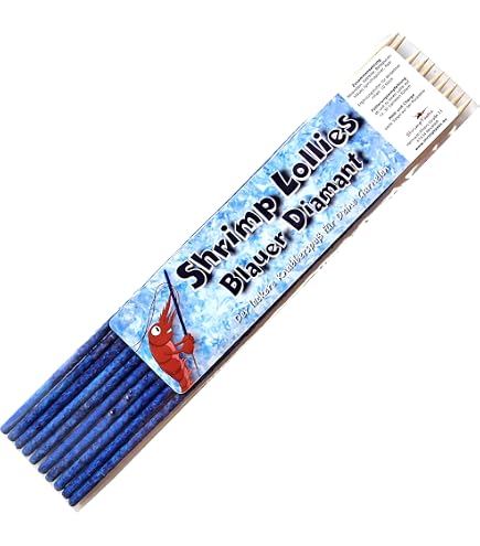 ShrimpTastic Shrimp Lollies Set / 30 Stück/Paprika + Brennnessel + Artemia