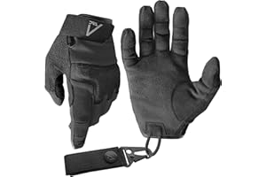 ACE Schakal Outdoor Glove - Guantes Tácticos para Airsoft, Paintball y Deportes de Tiro - Capaz de Pantalla Táctil - S - XXL