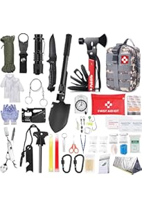 Kit de Supervivencia, 18 en 1 Equipo de Supervivencia ...