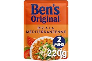 Ben's Original Riz à la Méditerranéenne 2 min, 1 sachet de 220 g