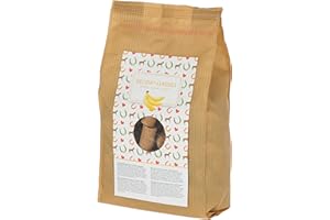 Kerbl Delizia Belohnungswürfel Classic (für Pferde, 1 kg Beutel, Geschmacksrichtung Banane, mit natürlichem Gehalt an Mineralstoffen, Pferdesnack) 325005