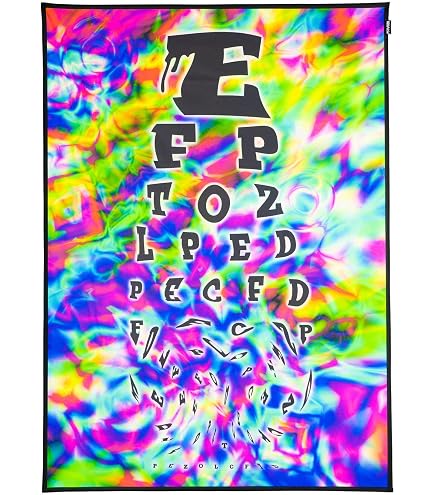 PSYWORK Stoffposter Mit Schwarzlicht-Effekt – Sentymo Animal Stack 50x82 Cm, Fluoreszierend, Made In Germany