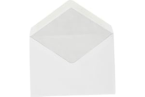 GPV ADMINISTRATION Boîte de 500 enveloppes blanches C6 114x162 80 g/m² gommées