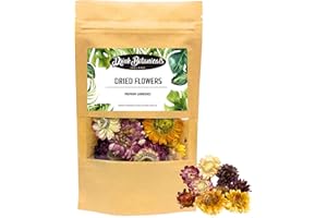 Food Grade Dried Mixed Flowers | 20+ Flowers | 100% Natural | Dried Flowers | Cocktail Toppers | For Garnishing Cocktails, Cake Decoration, Tea Infusions | 20 Grams, 0.7 oz | Drink Botanicals Ireland
