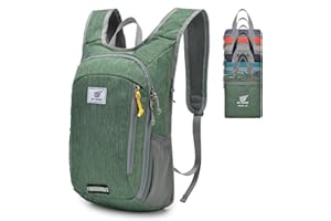SKYSPER 10L/15L/20L Mochila Plegable Ultraligera Mochila de Viaje Mochilas de Marcha Pequeña Ahorra espacio para Hombre Mujer Viaje Excursiones Cortas Senderismo