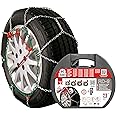 VIP RD9 - Catene da neve in metallo RD9 mm, misura 80, set 2 pezzi, guanti inclusi